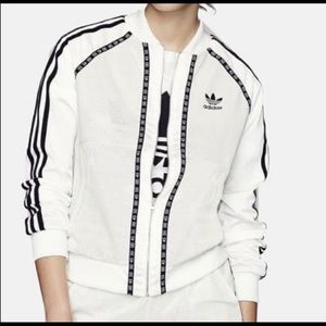 *RARE* ADIDAS x TOPSHOP LEATHER JACKET